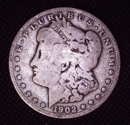 1902-P モルガン銀貨 フィラデルフィア造幣局 $1 #060