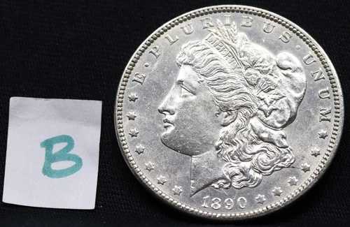 1890-P モルガン 90% 銀貨 B