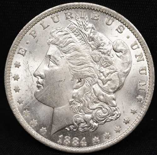 1884-O モルガン 90% 銀貨 A