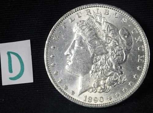 1890-P モルガン 90% 銀貨 D
