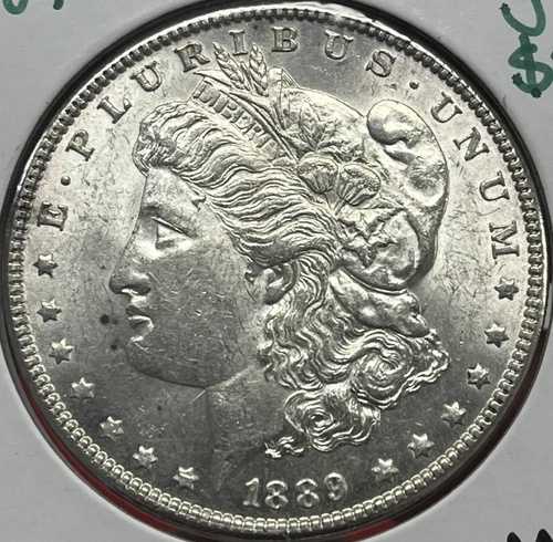 1889年モルガン銀貨 MS ( RAW2332 )