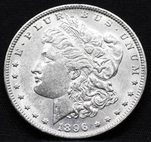 1896-P モルガン 90% 銀貨 B 38,610円