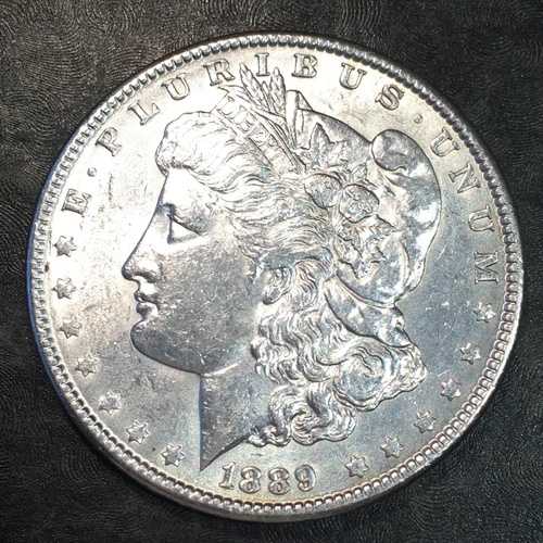 1889年モルガン銀貨 - クリーニング済み - 高品質スキャン #Q600 39,325円