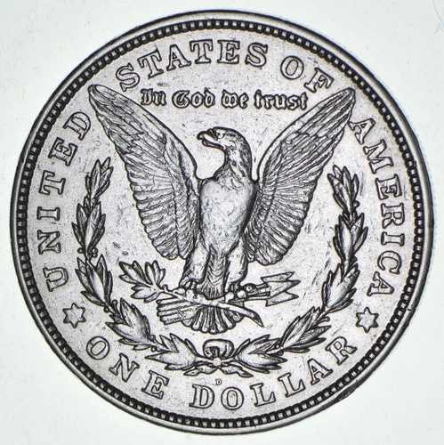 1921-D モルガン銀貨 ($1) - デンバー造幣局 - 銀90%
