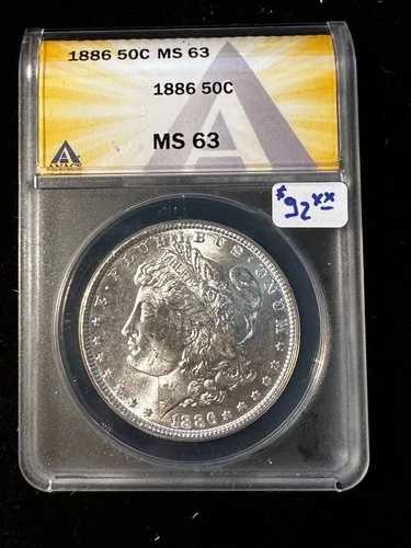 1886年 モルガン・ダラー ANACS MS 63 207