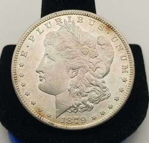 1879-S モルガン銀貨 #4614