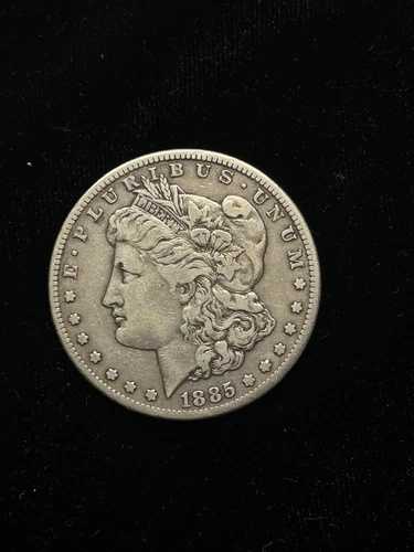 1885年 S モルガン銀貨