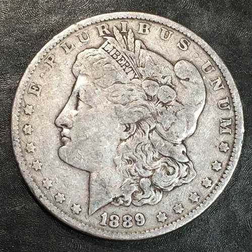 1889年モルガン・ダラー - 高品質スキャン #P367