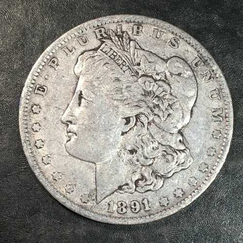 1891-O モルガン銀貨 - 高品質スキャン #Q028
