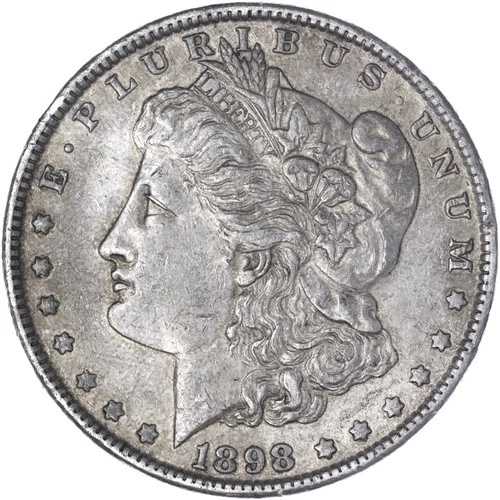 1898年（P）モルガン銀貨エクストラファインXF 写真参照 B625