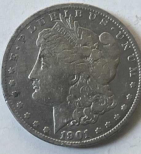 1901-O モルガン銀貨 - 非常に良好な流通コイン。写真をご覧ください。