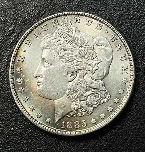 1885年フィラデルフィア造幣局製 モルガン銀貨 aUNC 39,325円