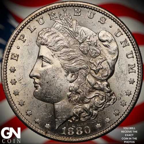 1880年Sモルガン・ダラーA1223