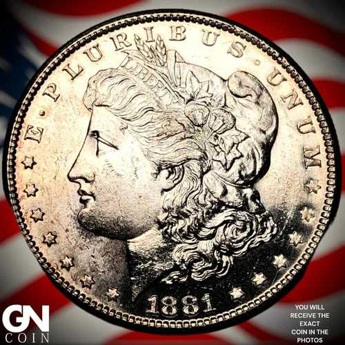 1881年 Sモルガン・ダラー Y1388