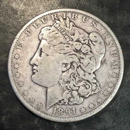 1891年モルガン・ダラー - 高品質スキャン #o923