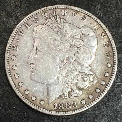 1883年モルガン銀貨 - 高品質スキャン #P344