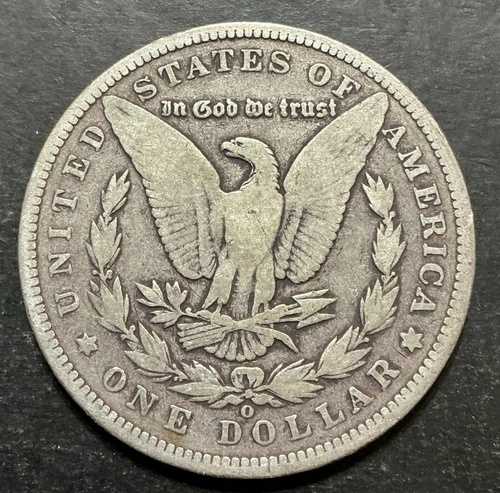 1896-O モルガン・ダラー $1 ベター・ニューオーリンズ・デイト・エステート・コレクション シルバー m3