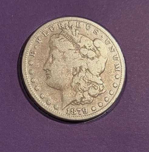 1879年 S モルガン銀貨米国郵便記念切手セット、希少な3/41セント切手