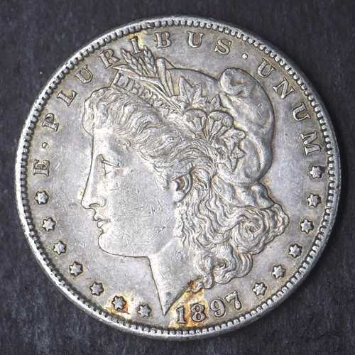 1897-S「ハイグレード」モルガン銀貨 1ドル - COINGIANTS -