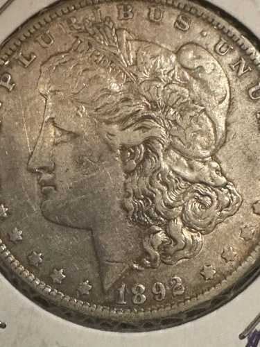 1892年 O モルガン銀貨 希少キーデイト サンフランシスコ S XF 送料無料