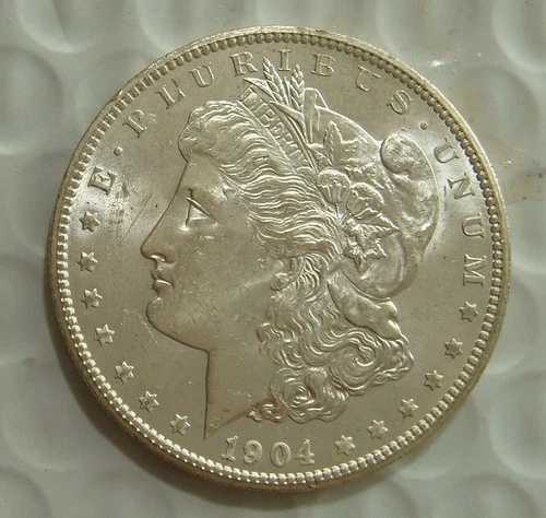 1904-O モルガン銀貨 CH UNC