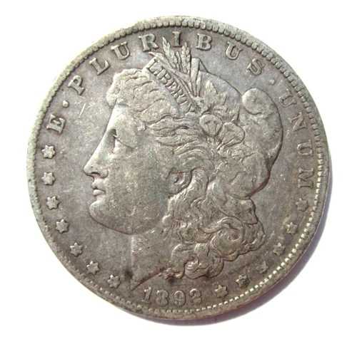 1892-O モーガン 1ドル銀貨 ニューオーリンズ造幣局 ベターデート コレクターコイン