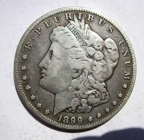 1899-O モーガン 1ドル銀貨 ニューオーリンズ造幣局 VAM ナイスマイクロ O バラエティ