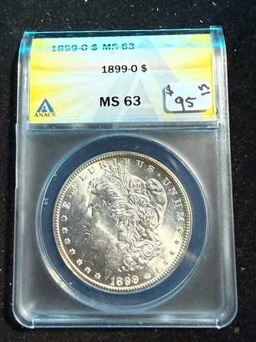 1899 O モルガン・ダラー ANACS MS 63 781 40,040円