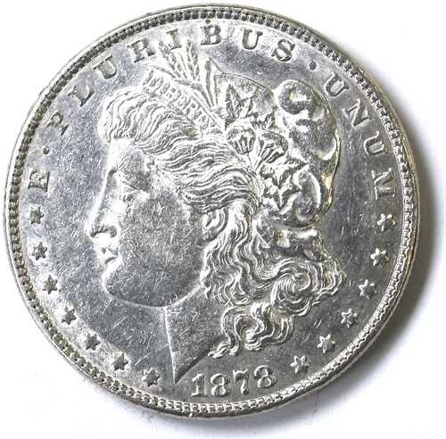 1878 7TF $1 モルガンアメリカンシルバー 1ドル US フィラデルフィア VAM 128