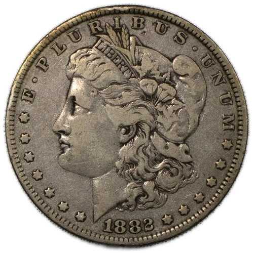 1880年 O/S モルガン銀貨 1ドル 非常に良好な状態 VF+ ニューオーリンズ