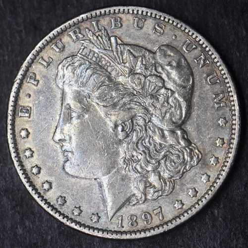 1897-O「トーン、ハイグレード」モルガン銀貨 1ドル - COINGIANTS -