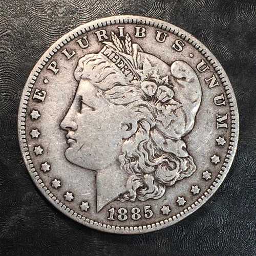 1885-O モルガン銀貨 - 高品質スキャン #P222