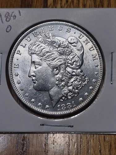 1881-O モルガン銀貨