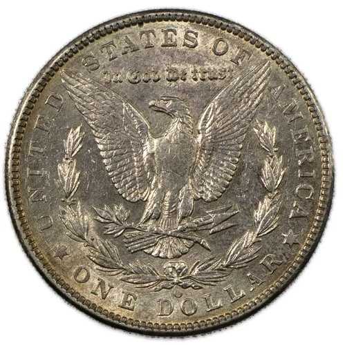 1902 O ニューオーリンズ モルガン銀貨 1ドル ほぼ未使用 AU+ クリーニング済み
