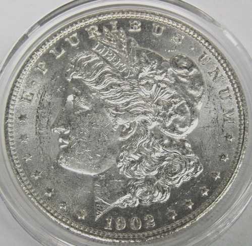 1902 O モルガン銀貨 未流通 BU 40,040円