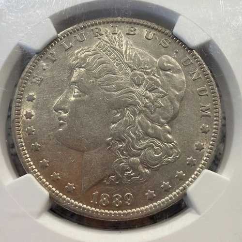 1889 O モルガン銀貨 NGC XF 45 012561