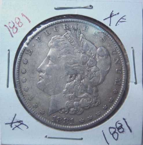 1881年 モーガン シルバー ドル ? 極上品 ベター フィラデルフィア 日付 ナイス アルバム コイン * 40,040円