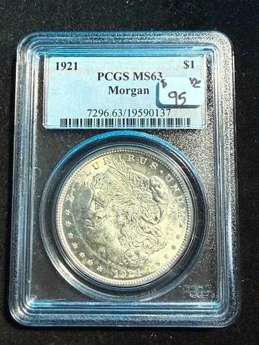 1921年 モルガン・ダラー PCGS MS 63 137