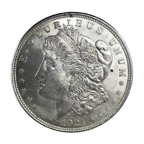 1921年 モルガン・ダラー 未使用 90%銀貨 #455