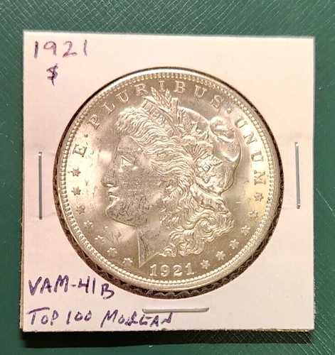 1921年 モルガン・ダラー - VAM-41B (TOP 100) - カラークラッシュ付き - 高品位 - 光沢 40,040円