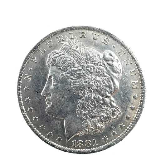 1881 O モルガン ダラー Au - 未流通の 90% 銀 1 ドル米国コイン # 2003