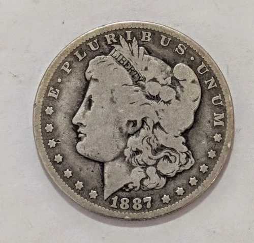 1887 O モルガン銀貨 - 流通