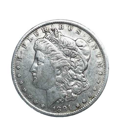 1891 O モルガン ダラー VF- 非常に良好な 90% 銀貨 1 ドル US コイン # 2298