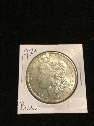 1921-S 1ドル モルガン銀貨 UNC