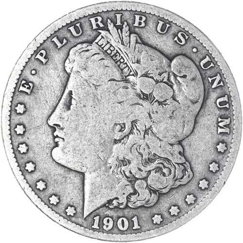 1901年 O モルガン銀貨 非常に良好なVG 写真参照 C459｜WORLD RESOURCE【QUEEN店】