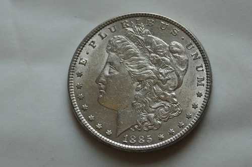 1885年モルガン銀貨