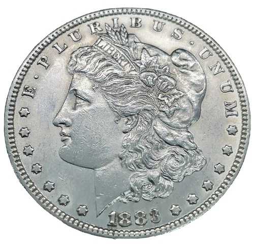 1883年 モルガン・ダラー・チョイス 未流通 ミントステート 90% シルバー 1ドル 米国コイン #809