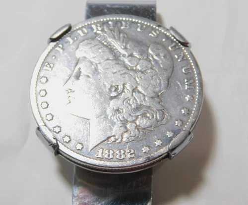 1882年 モルガン銀貨 マネークリップ MC221