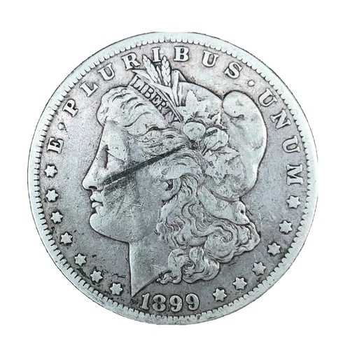 1899-O モルガン・ダラー VAM 6 マイクロ o 右端傾斜 日付近し 0.900 銀貨 40,040円