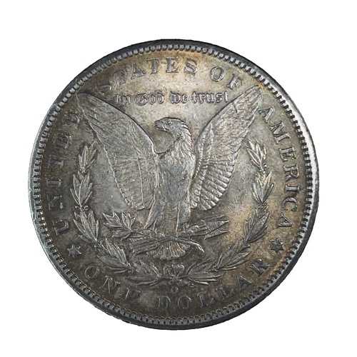 1899年 O モルガン・ダラー 未塗装 1ドル US 90% 銀貨 コレクターズアイテム #1425
